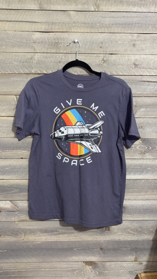#127 girls 18 give me space tee