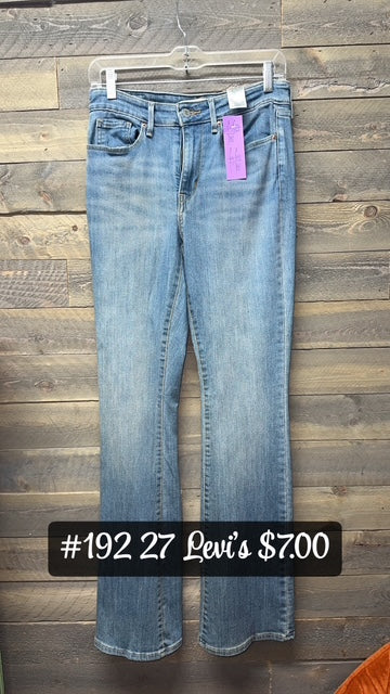 #192 27 Levis