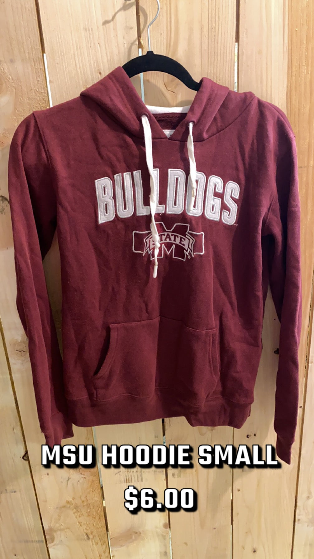 #74 MSU HOODIE SMALL 1/24