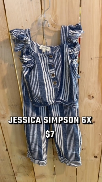 #160 2PC JESSICA SIMPSON 6X 2/24