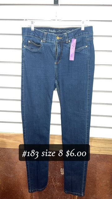 #183 SIZE 8 JEANS