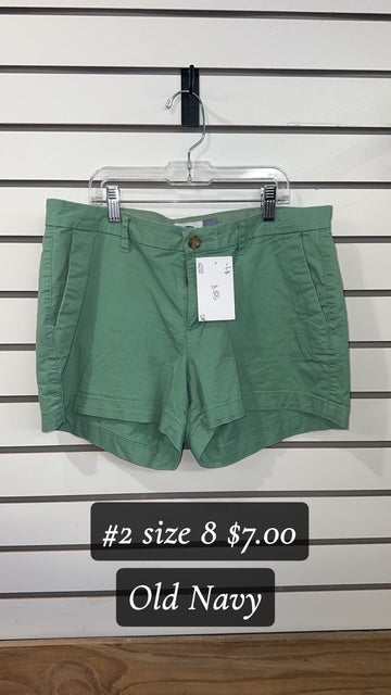 #2 SIZE 8 OLD NAVY SHORTS