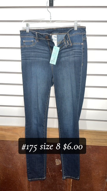 #175 SIZE 8 JEANS