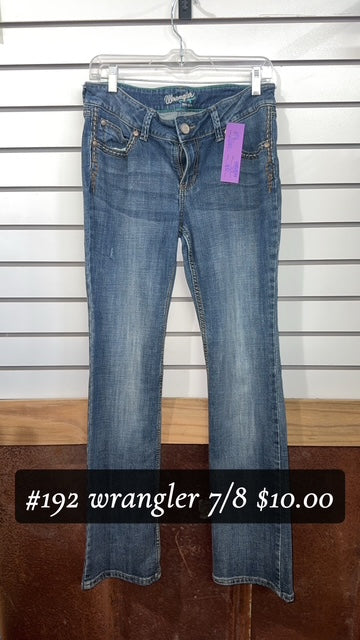 #192 WRANGLER 7/8