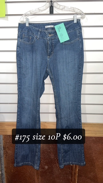 #175 SIZE 10P JEANS