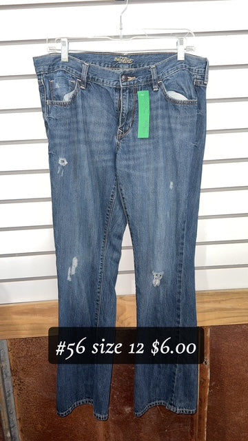 #56 SIZE 12 JEANS