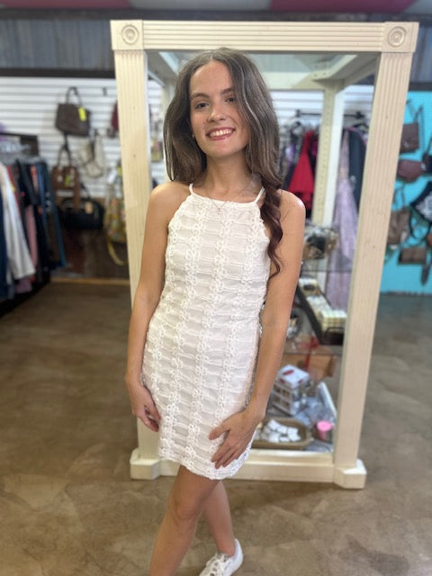 CC WHITE TANK DRESS