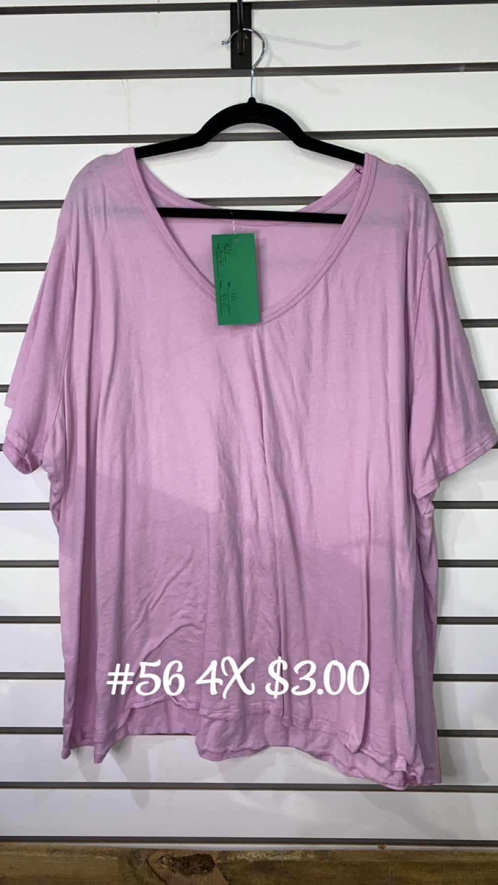 #56 4x Light Purple Dress Top