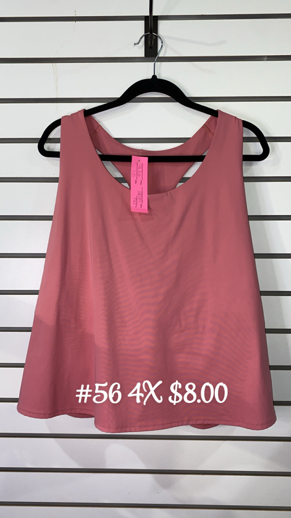 #56 4x Pink Tank Top (Copy)