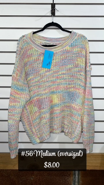 #56 Medium Oversized Sweater