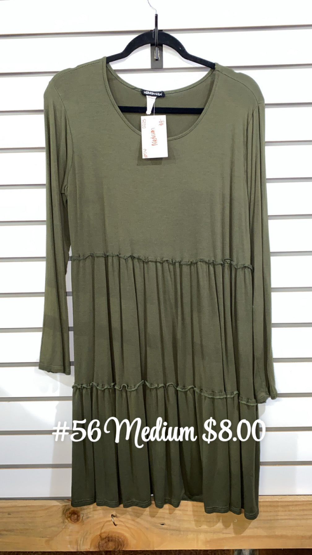 #56 Medium Olive Dress