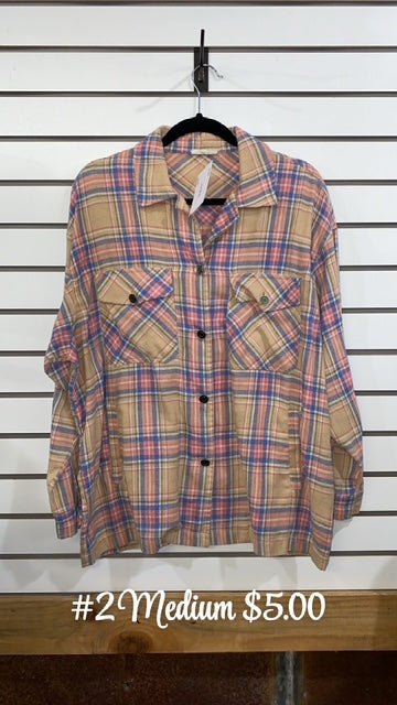#2 Medium Button Up