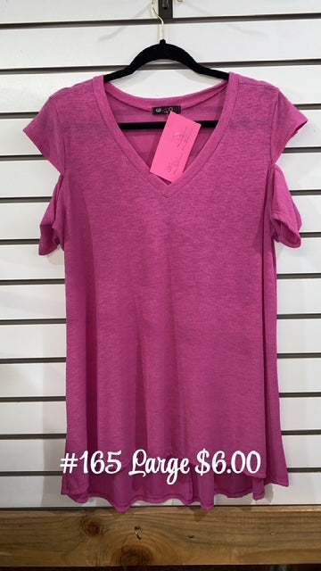 #165 Large Purple Top