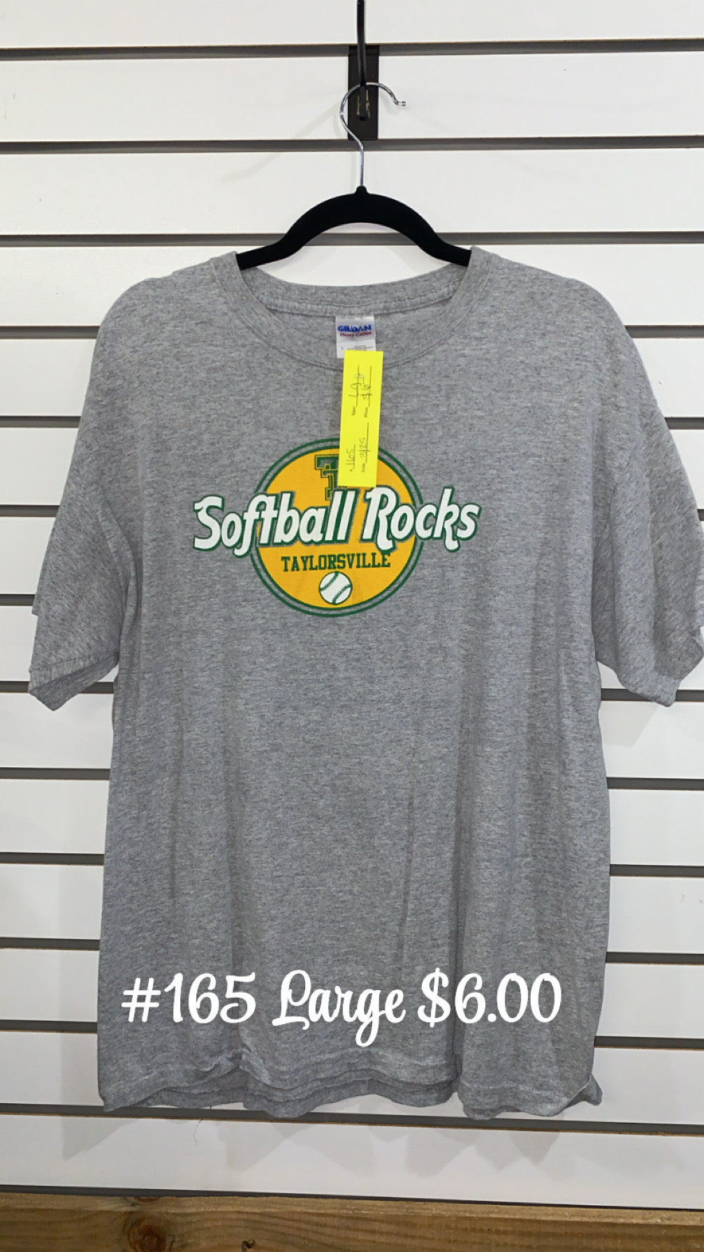 #165 Large THS Softball Tee