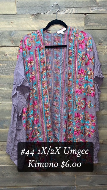 #44 1x/2x UMGEE KIMONO