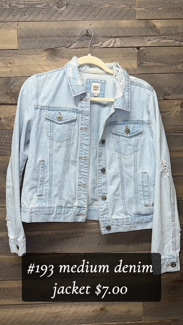 #193 Medium Denim Jacket