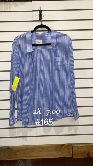 #165 2x Button Up