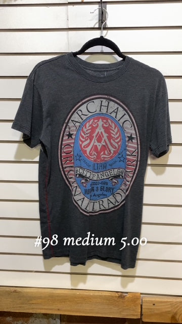 #98 Medium Black Tee