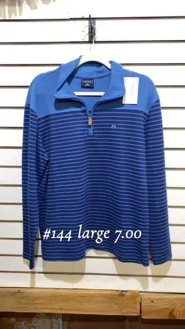 #144 Large Blue Polo