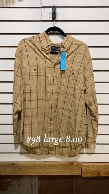 #98 Large Button Up