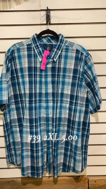 #39 2XL George Button Up