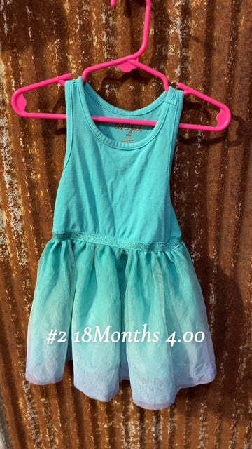 #2 18months Blue Dress
