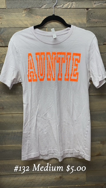 #132 Medium Auntie Tee