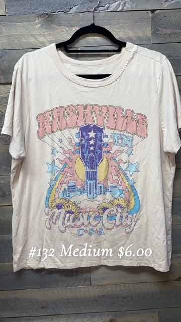 #132 Medium Nashville Tee
