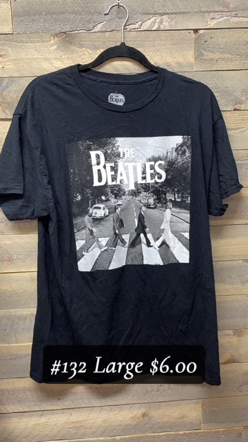 #132 Large Beatles Tee