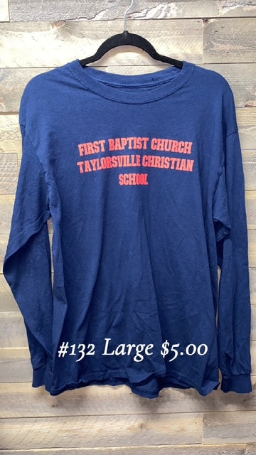 #132 Large LS FBC Tee