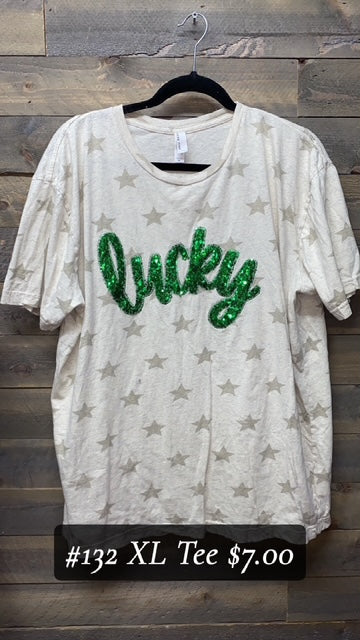 #132 XL Lucky Tee