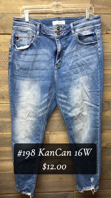 #198 KANCAN 16W JEANS