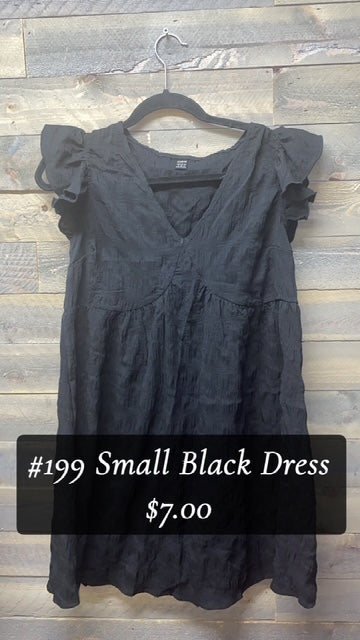 #199 SMALL BLACK DRESS