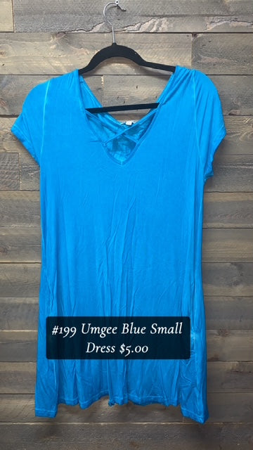 #199 UMGEE BLUE SMALL DRESS