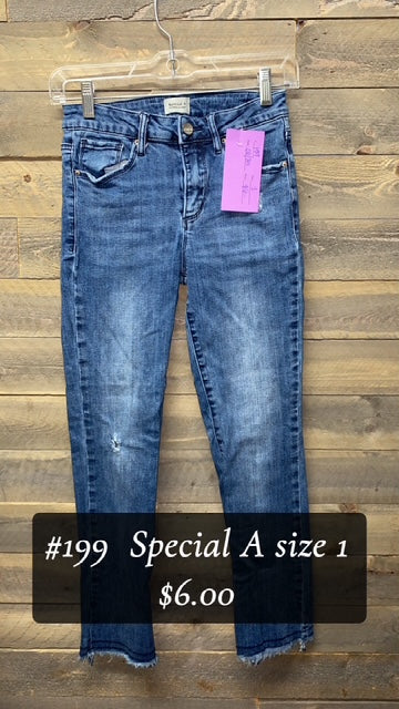 #199 SPECIAL A SIZE 1 JEANS