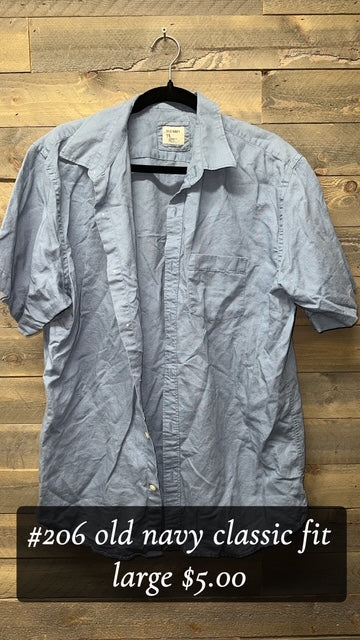 #206 OLD NAVY LARGE BLUE