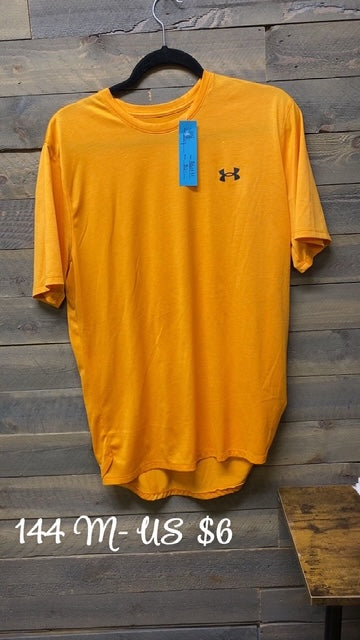 #144 GOLD MED UA TEE