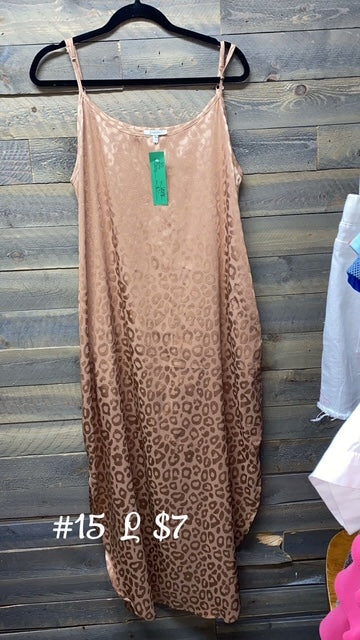 #15 LARGE LEO SILK DRESS