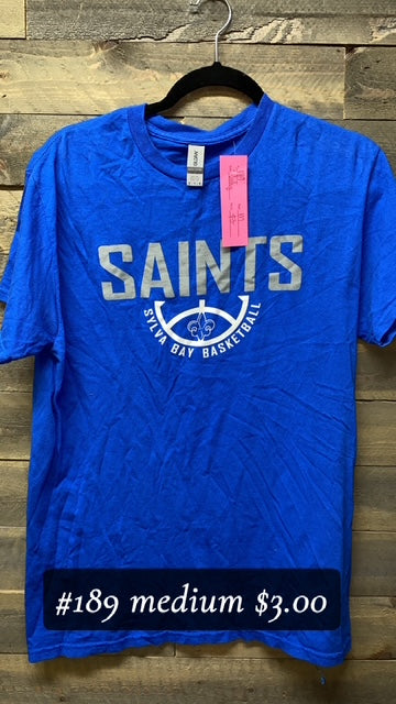 #189 MEDIUM SAINTS TEE