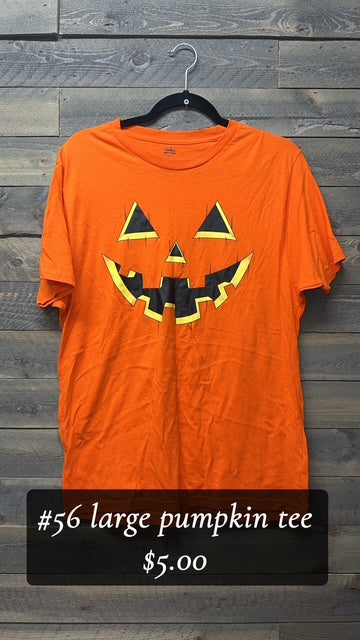 #56 LARGE PUMPKIN TEE
