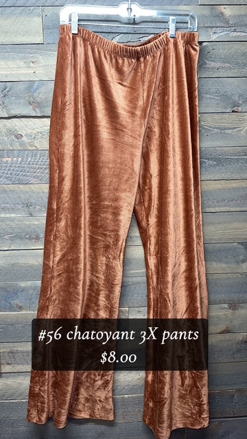 #56 3X CHATOYANT PANTS
