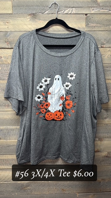 #56 3X/4X GHOST IN A FIELD TEE