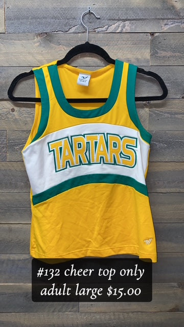 #132 LARGE CHEER TOP TARTAR