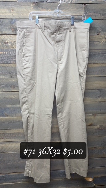 #71 36X32 KHAKIS