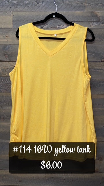 #114 16W YELLOW TANK