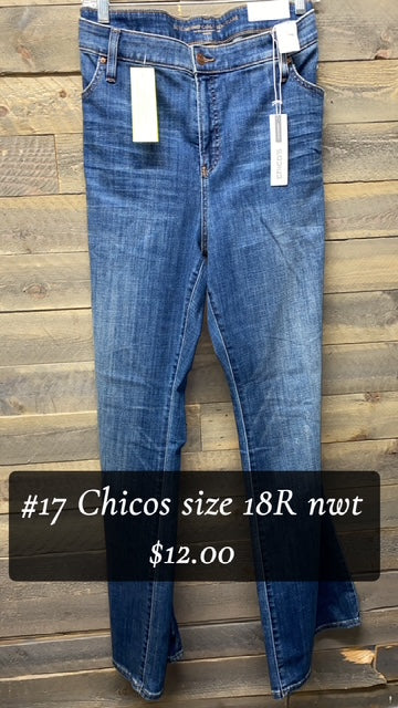 #17 CHICOS SIZE 18R NWT