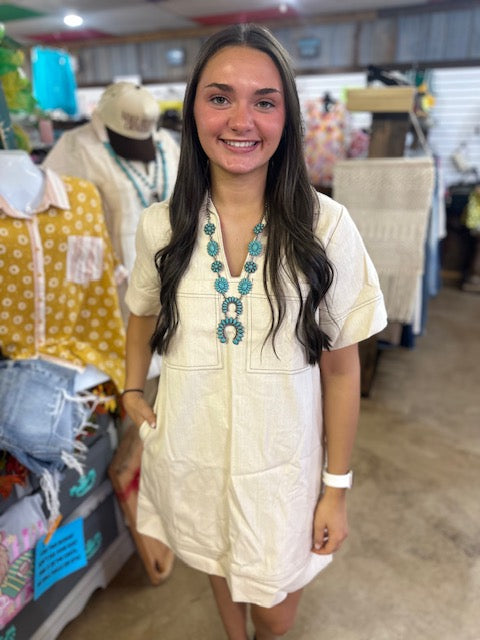 CC LIGHT KHAKI DRESS