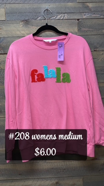 #208 MEDIUM FALALA SWEATSHIRT