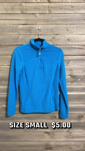 #91 BLUE 1/2 ZIP SMALL 1/24