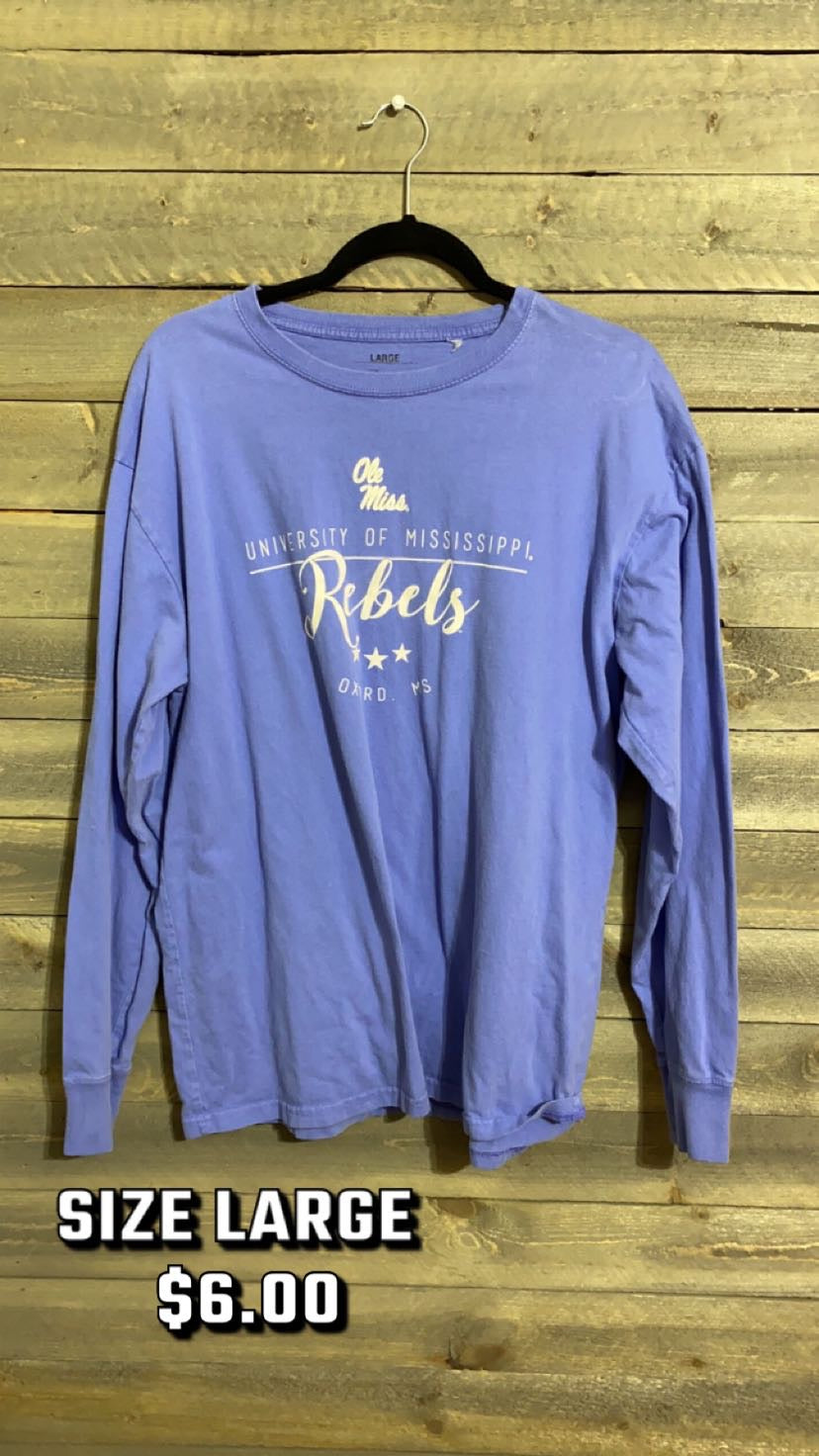 #147 LG LS REBELS TEE